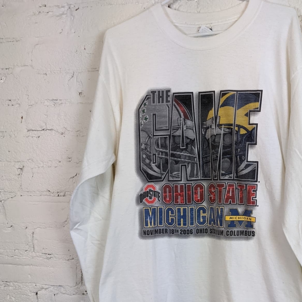 The Game Ohio State Vs Michigan 2006 Long Sleve T-Shirt